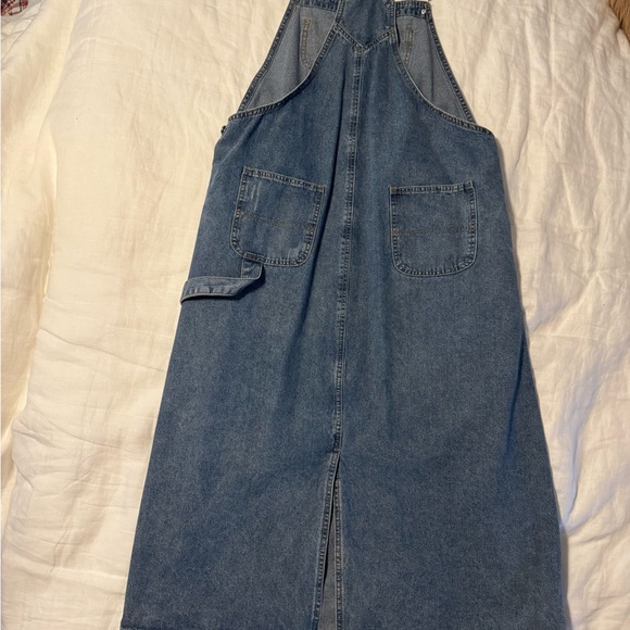Blue Denim Overall Dress - Picture 2 of 2
